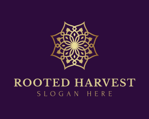 Luxury Flower Ornament logo design