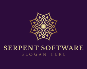 Luxury Flower Ornament logo design