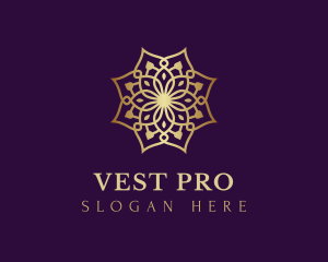 Luxury Flower Ornament logo design