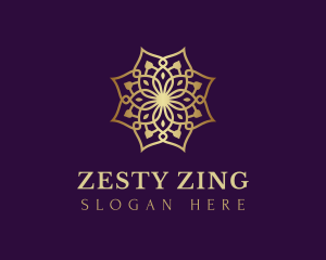 Luxury Flower Ornament logo design