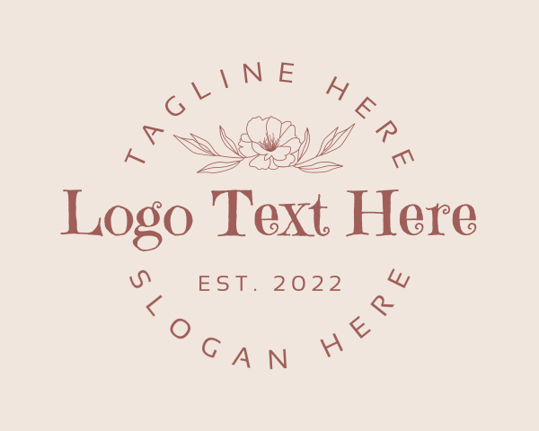 Delicate logo example 1