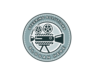 Movie Film Camera Logo