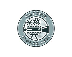 Movie Film Camera Logo