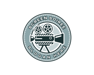 Movie Film Camera logo design