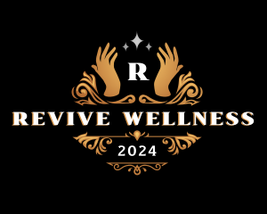 Elegant Hands Wellness logo design