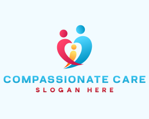 People Heart Foundation logo design