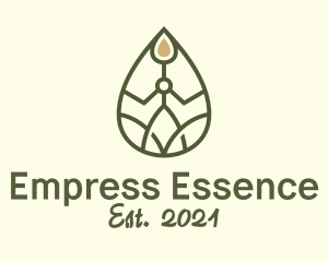 Wellness Oil Extract logo design