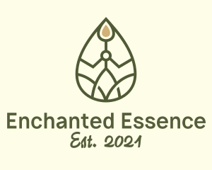 Wellness Oil Extract logo design