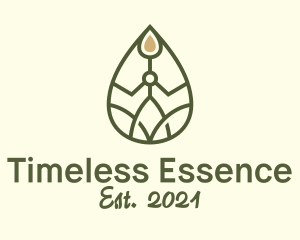 Wellness Oil Extract logo design