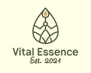 Wellness Oil Extract logo design