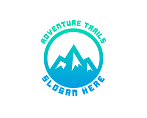 Mountain Summit Trekking logo design