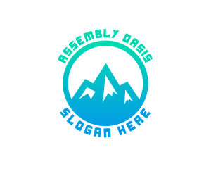 Mountain Summit Trekking logo design