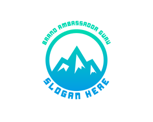 Mountain Summit Trekking logo design