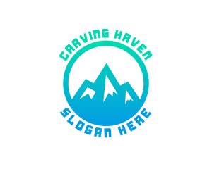 Mountain Summit Trekking logo design