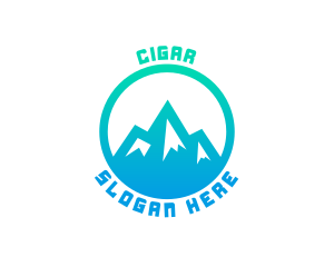 Mountain Summit Trekking logo design