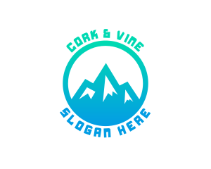 Mountain Summit Trekking logo design