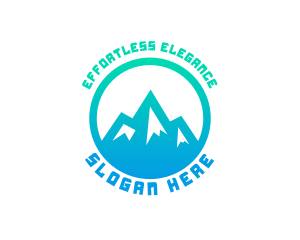 Mountain Summit Trekking logo design