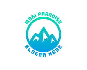 Mountain Summit Trekking logo design