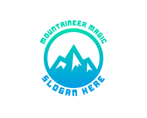 Mountain Summit Trekking logo design