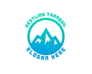 Mountain Summit Trekking logo design