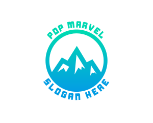 Mountain Summit Trekking logo design