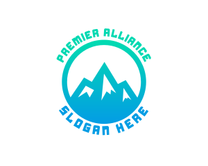 Mountain Summit Trekking logo design