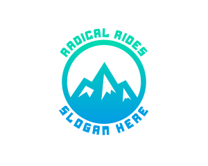 Mountain Summit Trekking logo design