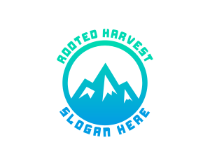 Mountain Summit Trekking logo design