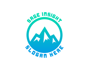 Mountain Summit Trekking logo design