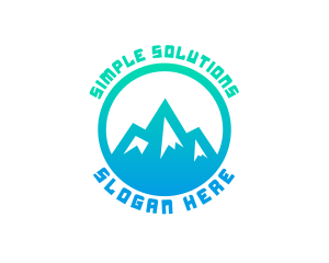 Mountain Summit Trekking logo design