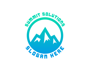 Mountain Summit Trekking logo design