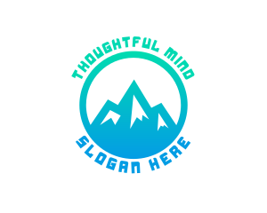 Mountain Summit Trekking logo design