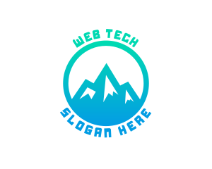 Mountain Summit Trekking logo design