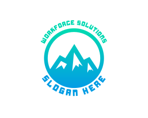 Mountain Summit Trekking logo design