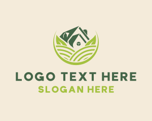 Landscaping Garden Lawn logo