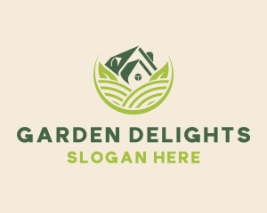 Landscaping Garden Lawn logo design