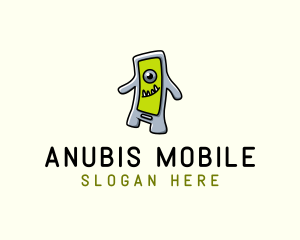 Mobile Phone Monster logo design