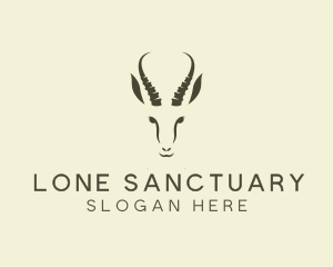 Wild Springbok Sanctuary logo design