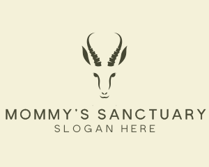 Wild Springbok Sanctuary logo design