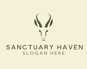 Wild Springbok Sanctuary logo design