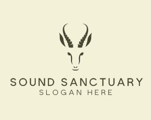 Wild Springbok Sanctuary logo design