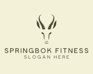 Wild Springbok Sanctuary logo design