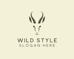 Wild Springbok Sanctuary logo design