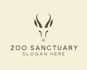 Wild Springbok Sanctuary logo design