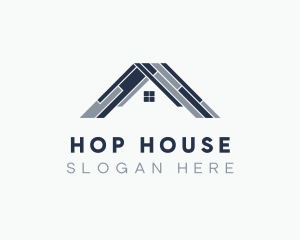 Town House Roofing logo design