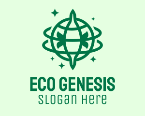 Eco Green Planet  logo design