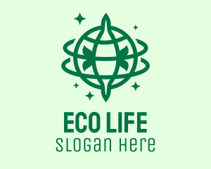 Eco Green Planet  logo design