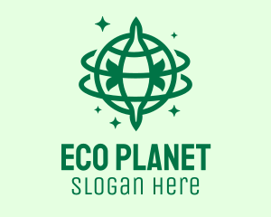 Eco Green Planet  logo design