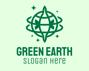 Eco Green Planet  logo design