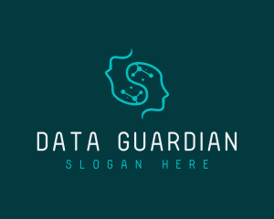 Artificial Intelligence Data Scientist logo design